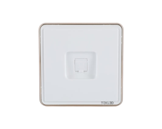 Розетка компьютерная, RJ45 CAT6, с/у, серия SAKURA