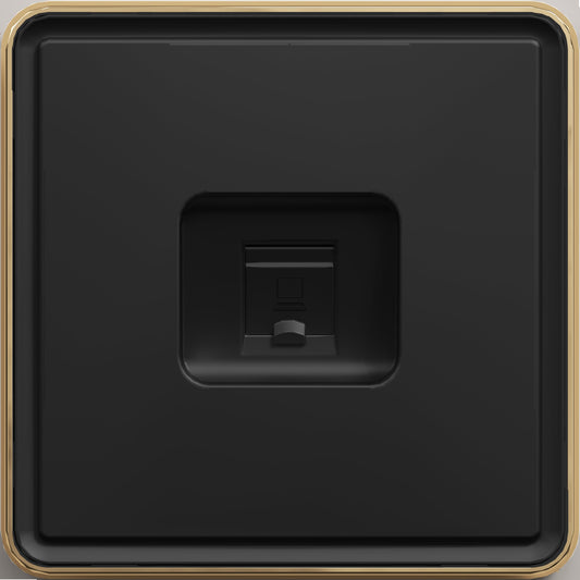 Розетка компьютерная, RJ45 CAT6, с/у, серия SAKURA