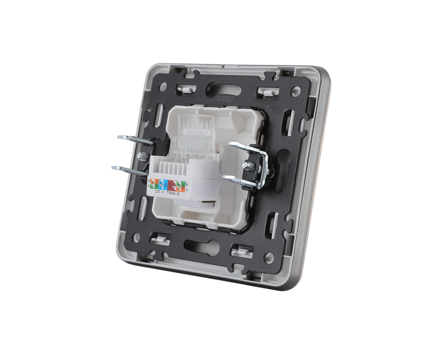 Розетка компьютерная, RJ45 CAT6, с/у, серия SAKURA