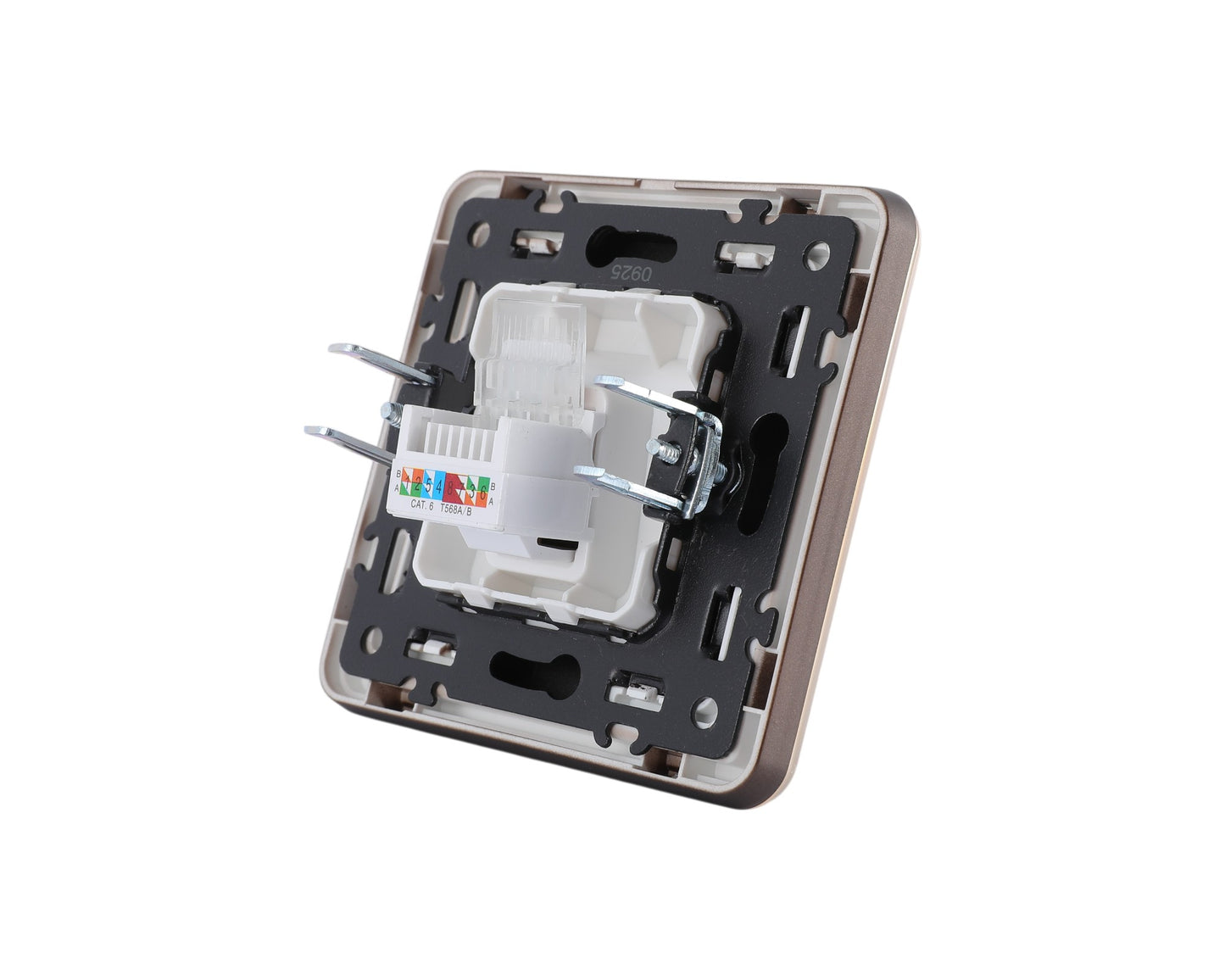 Розетка компьютерная, RJ45 CAT6, с/у, серия SAKURA