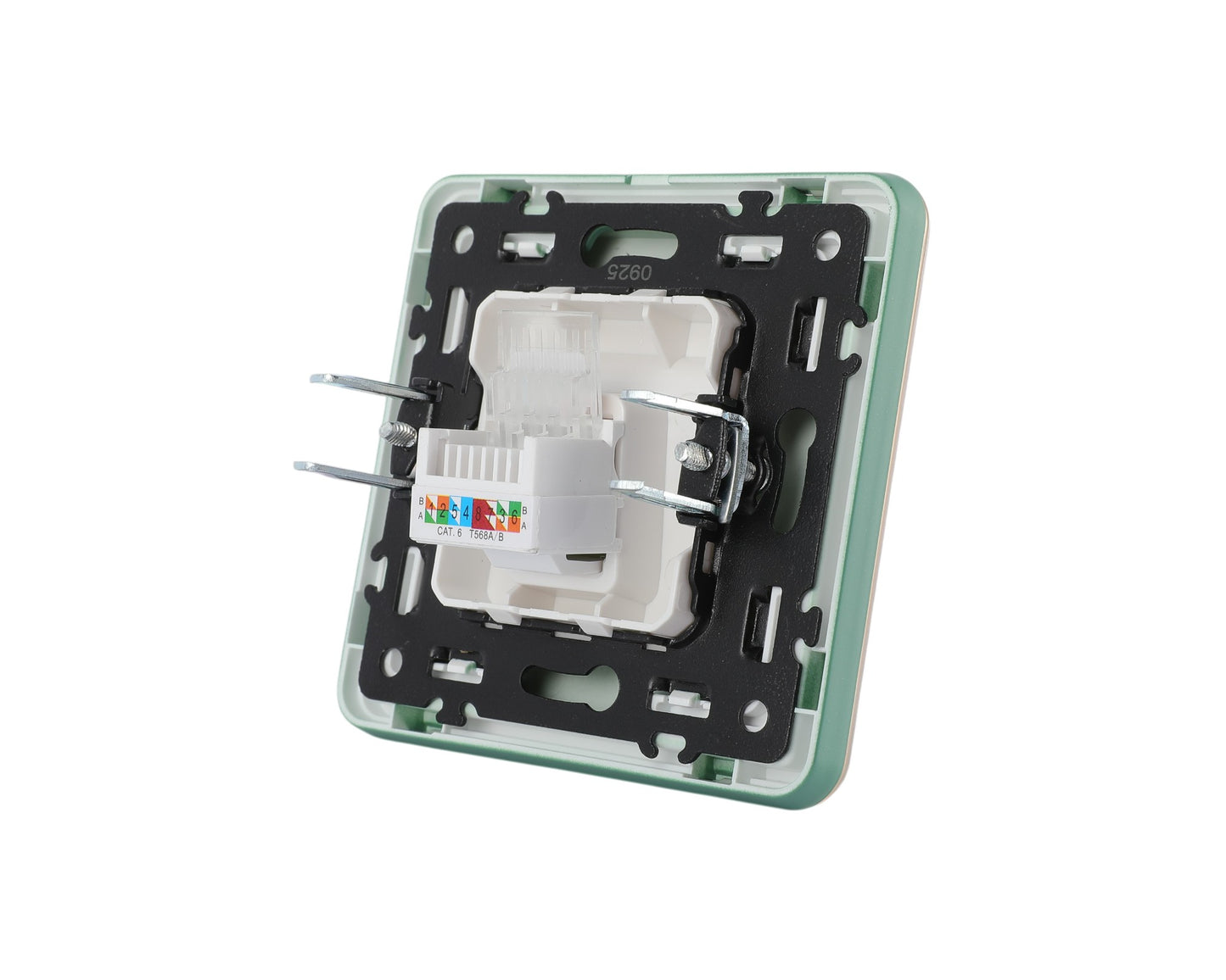 Розетка компьютерная, RJ45 CAT6, с/у, серия SAKURA