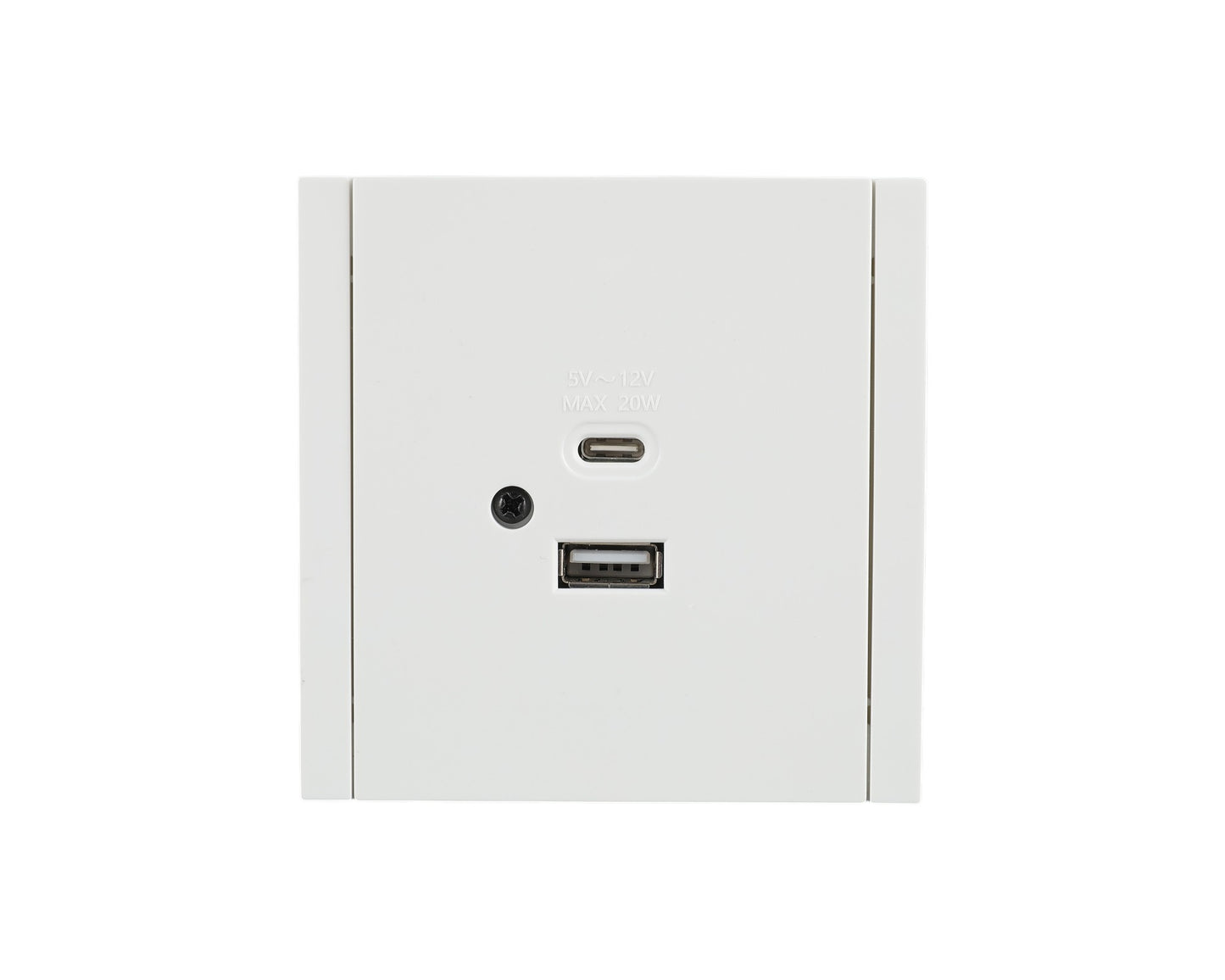 Розетка USB (Тип A+C, 20Вт), с/у, серия NIZMO