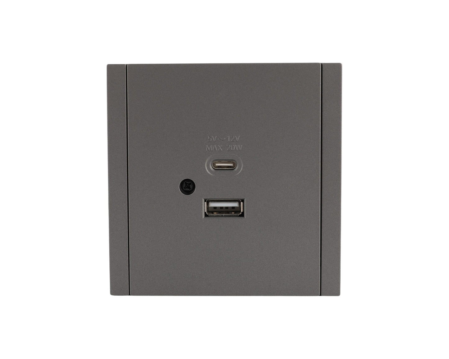 Розетка USB (Тип A+C, 20Вт), с/у, серия NIZMO