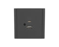 Розетка USB (Тип A+C, 20Вт), с/у, серия NIZMO