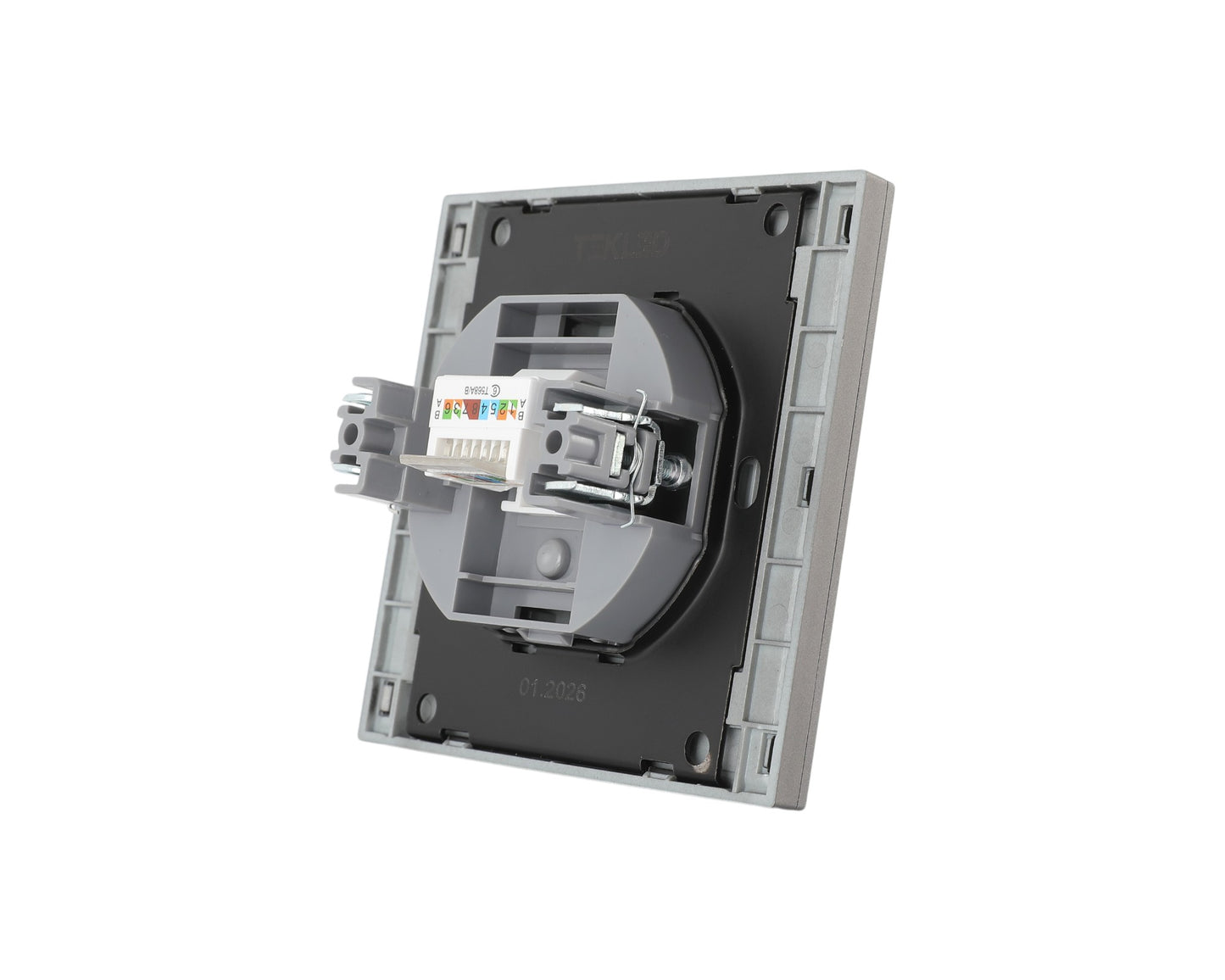 Розетка компьютерная, RJ45 CAT6, с/у, серия NIZMO