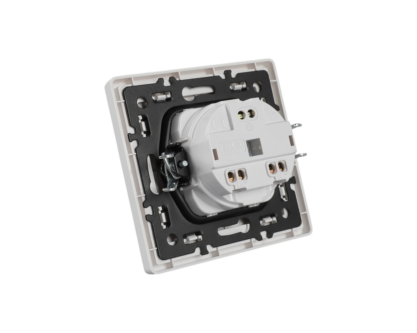 Розетка с зазем (Schuko), серия LERAMI (TEKLED ELECTRIC)