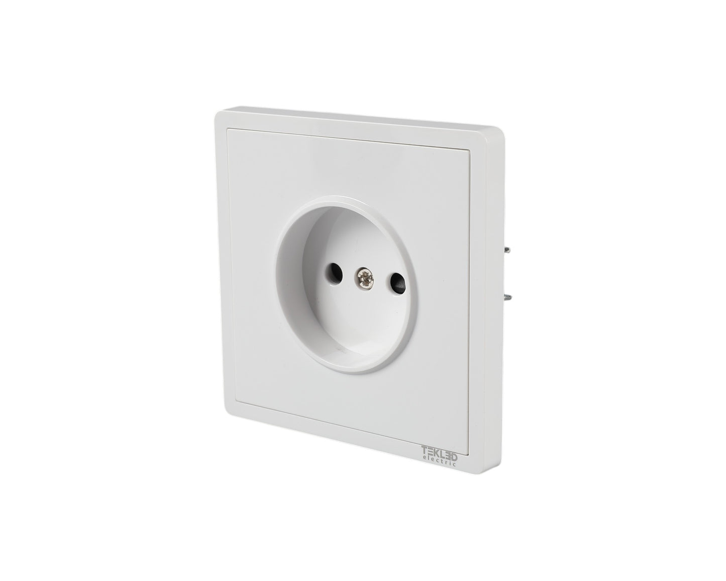 Розетка без зазем (2-pin), серия LERAMI (TEKLED ELECTRIC)