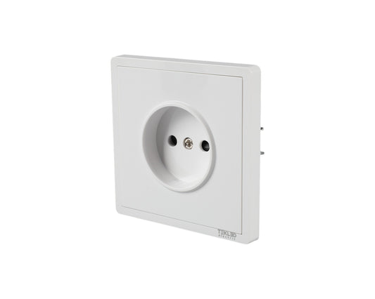 Розетка без зазем (2-pin), серия LERAMI (TEKLED ELECTRIC)