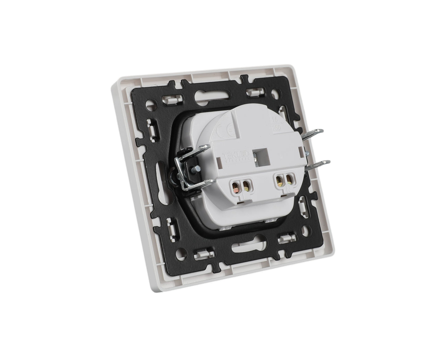 Розетка без зазем (2-pin), серия LERAMI (TEKLED ELECTRIC)