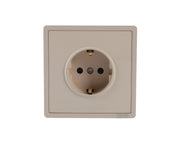 Розетка с зазем (Schuko), серия LERAMI (TEKLED ELECTRIC)