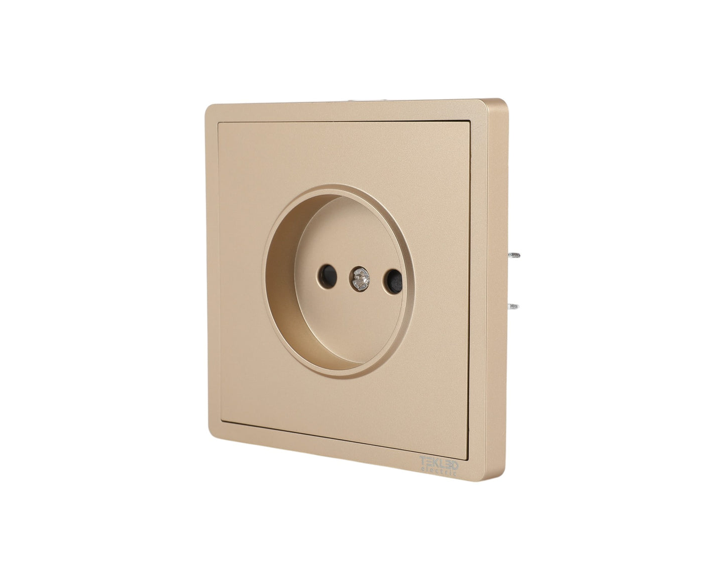 Розетка без зазем (2-pin), серия LERAMI (TEKLED ELECTRIC)