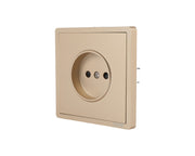 Розетка без зазем (2-pin), серия LERAMI (TEKLED ELECTRIC)