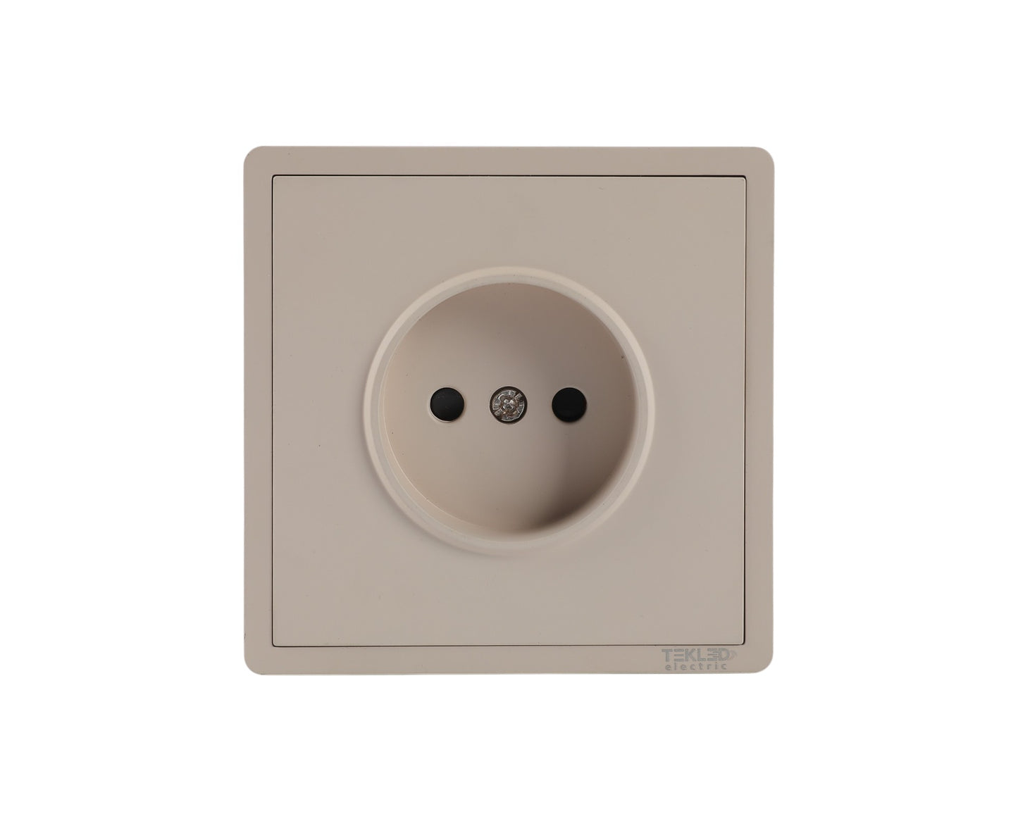 Розетка без зазем (2-pin), серия LERAMI (TEKLED ELECTRIC)