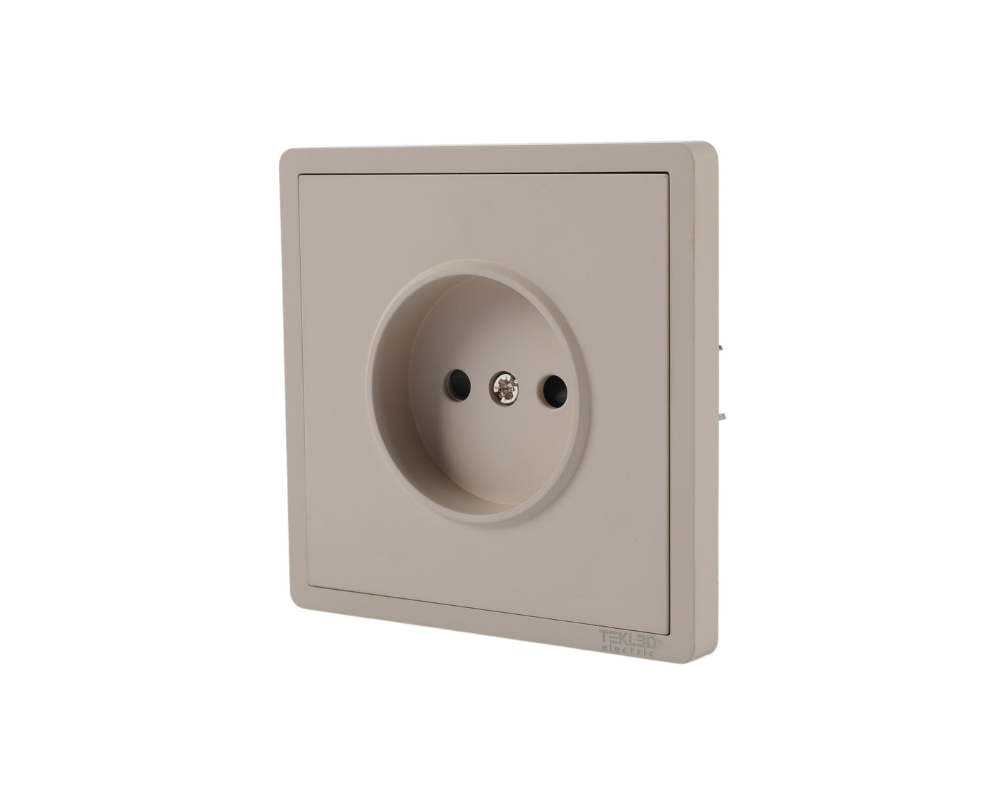 Розетка без зазем (2-pin), серия LERAMI (TEKLED ELECTRIC)