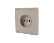 Розетка без зазем (2-pin), серия LERAMI (TEKLED ELECTRIC)
