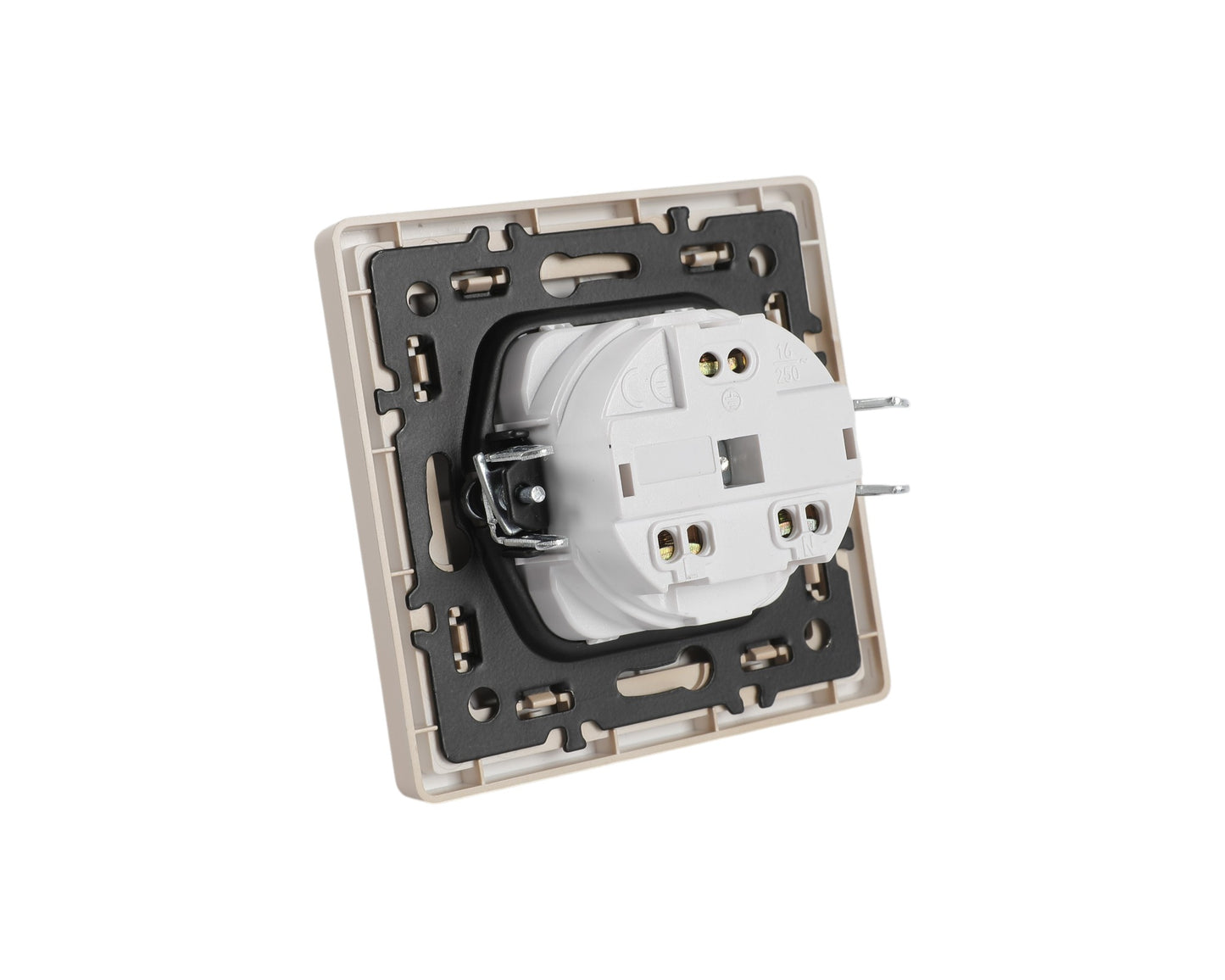 Розетка с крышкой (Schuko), серия LERAMI (TEKLED ELECTRIC)