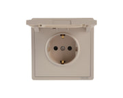 Розетка с крышкой (Schuko), серия LERAMI (TEKLED ELECTRIC)