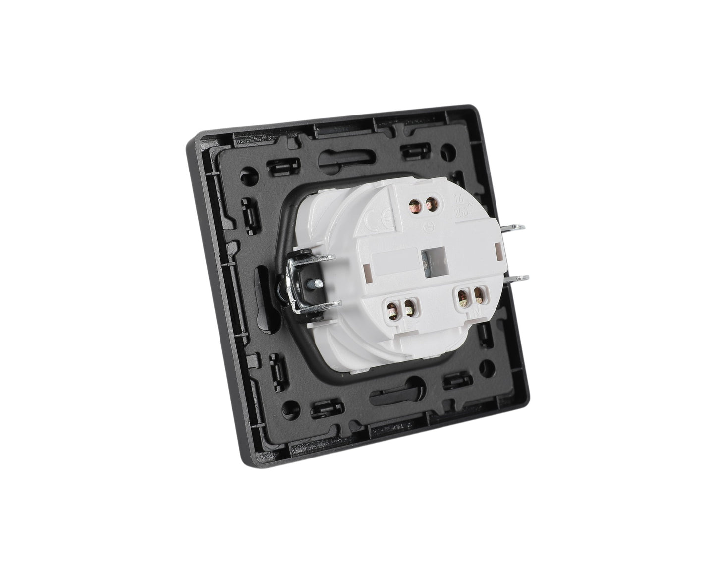 Розетка с крышкой (Schuko), серия LERAMI (TEKLED ELECTRIC)
