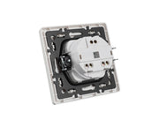 Розетка с зазем (Schuko), серия LERAMI (TEKLED ELECTRIC)