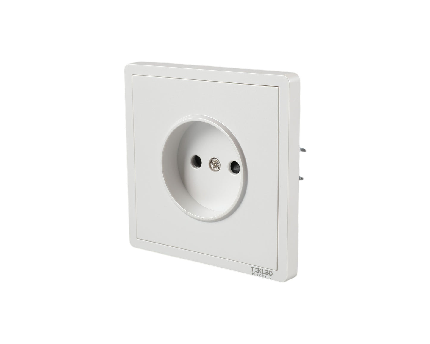Розетка без зазем (2-pin), серия LERAMI (TEKLED ELECTRIC)