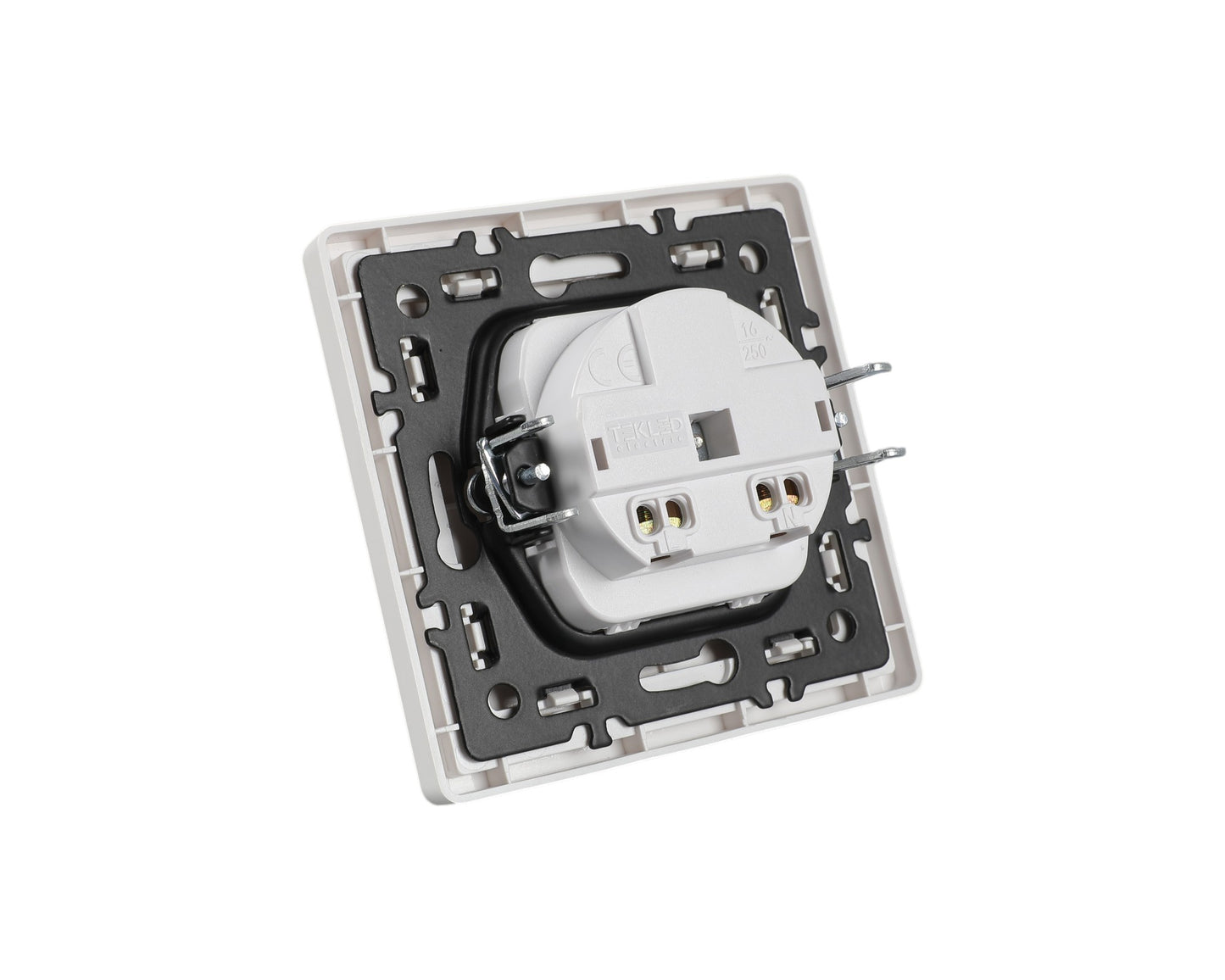 Розетка без зазем (2-pin), серия LERAMI (TEKLED ELECTRIC)