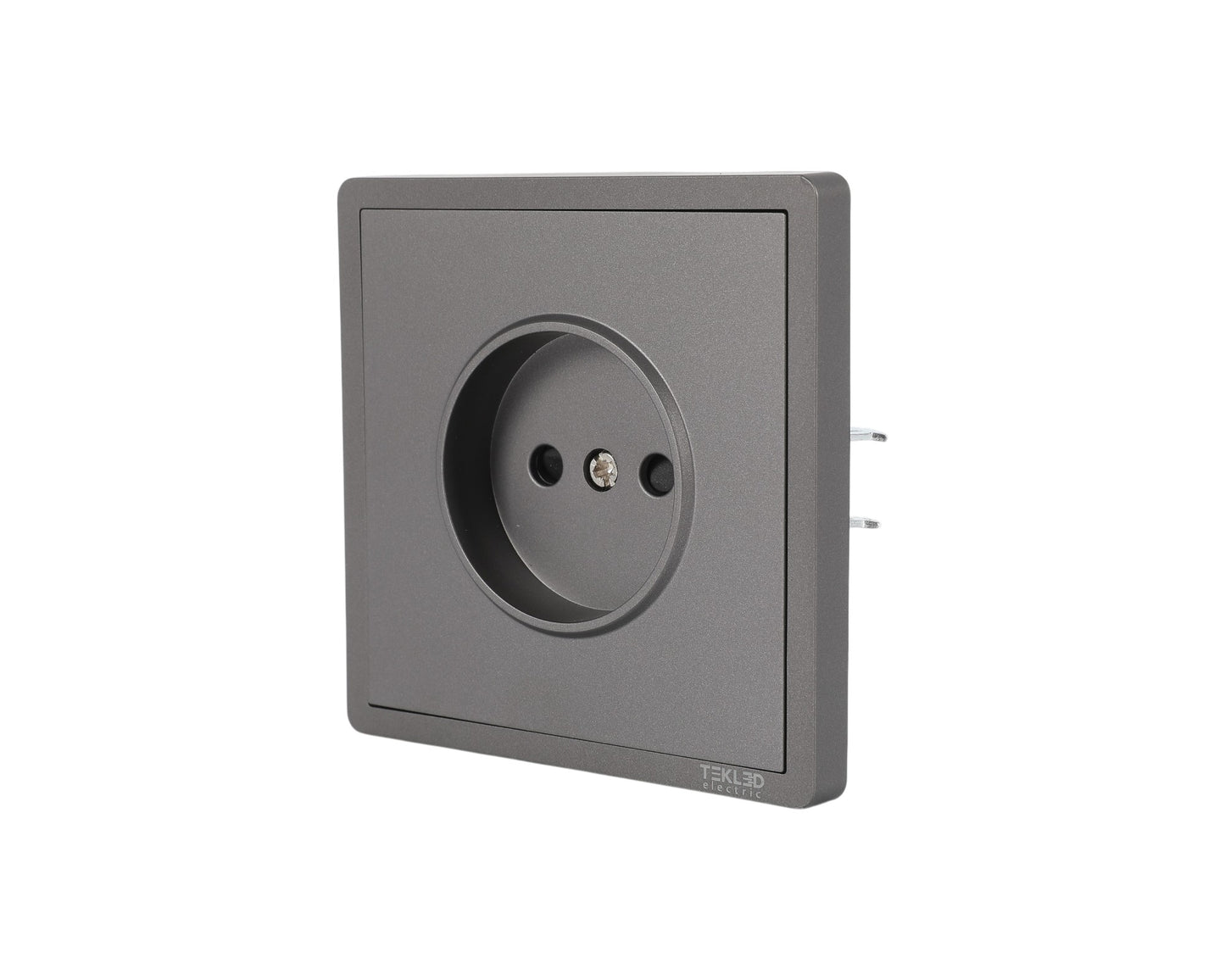 Розетка без зазем (2-pin), серия LERAMI (TEKLED ELECTRIC)