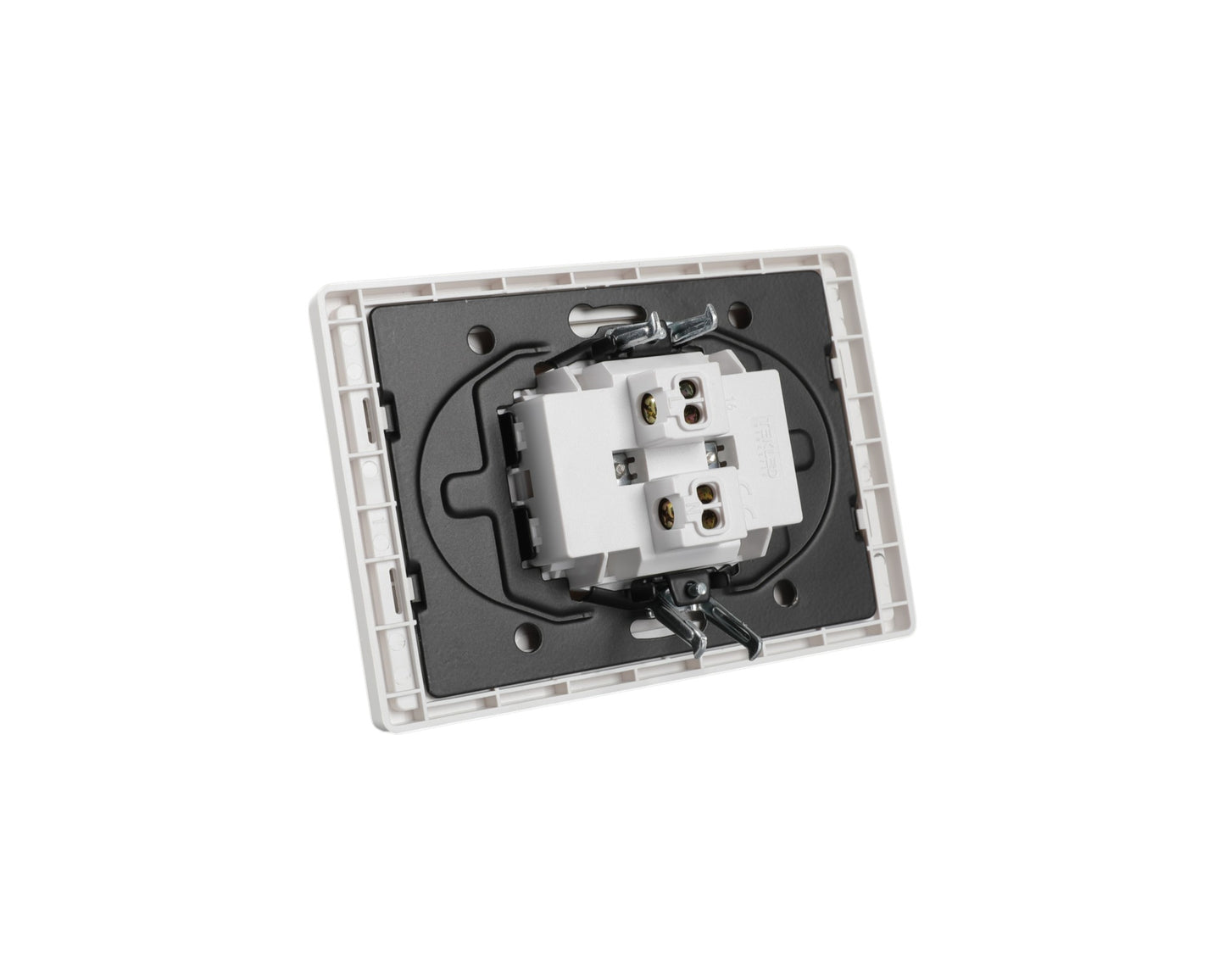 Розетка 2-я без зазем, серия LERAMI (TEKLED ELECTRIC)
