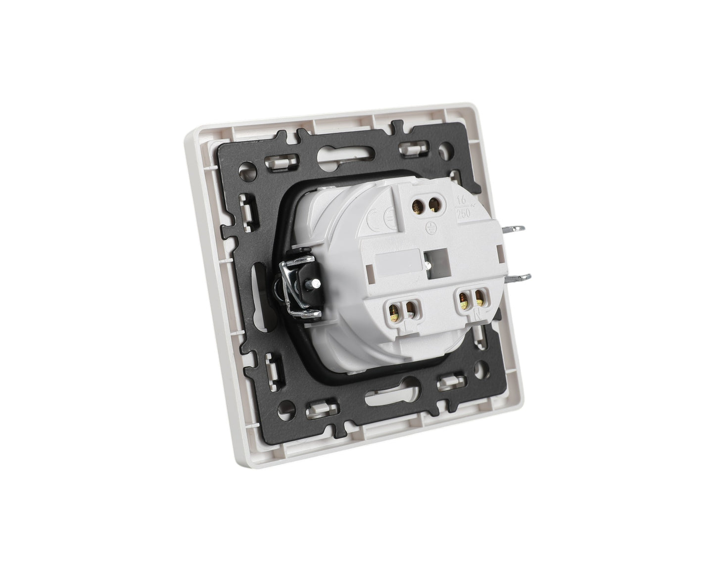 Розетка с крышкой (Schuko), серия LERAMI (TEKLED ELECTRIC)