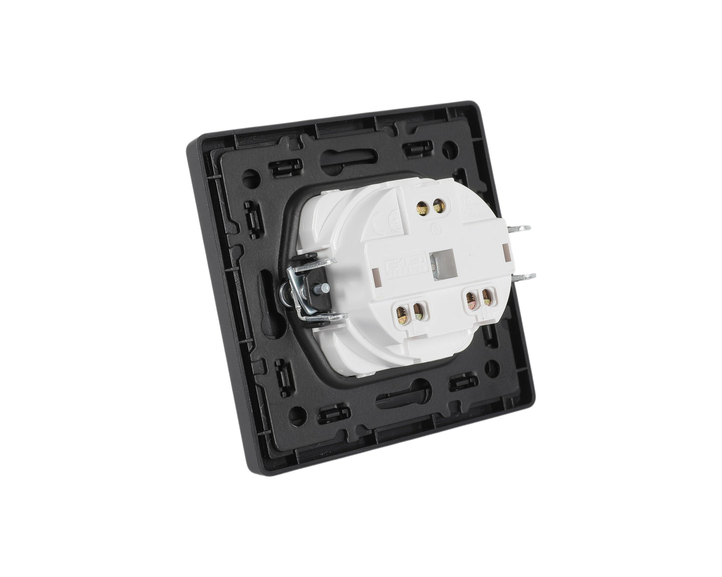 Розетка с зазем (Schuko), серия LERAMI (TEKLED ELECTRIC)