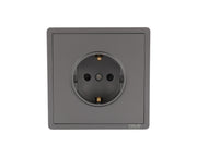 Розетка с зазем (Schuko), серия LERAMI (TEKLED ELECTRIC)
