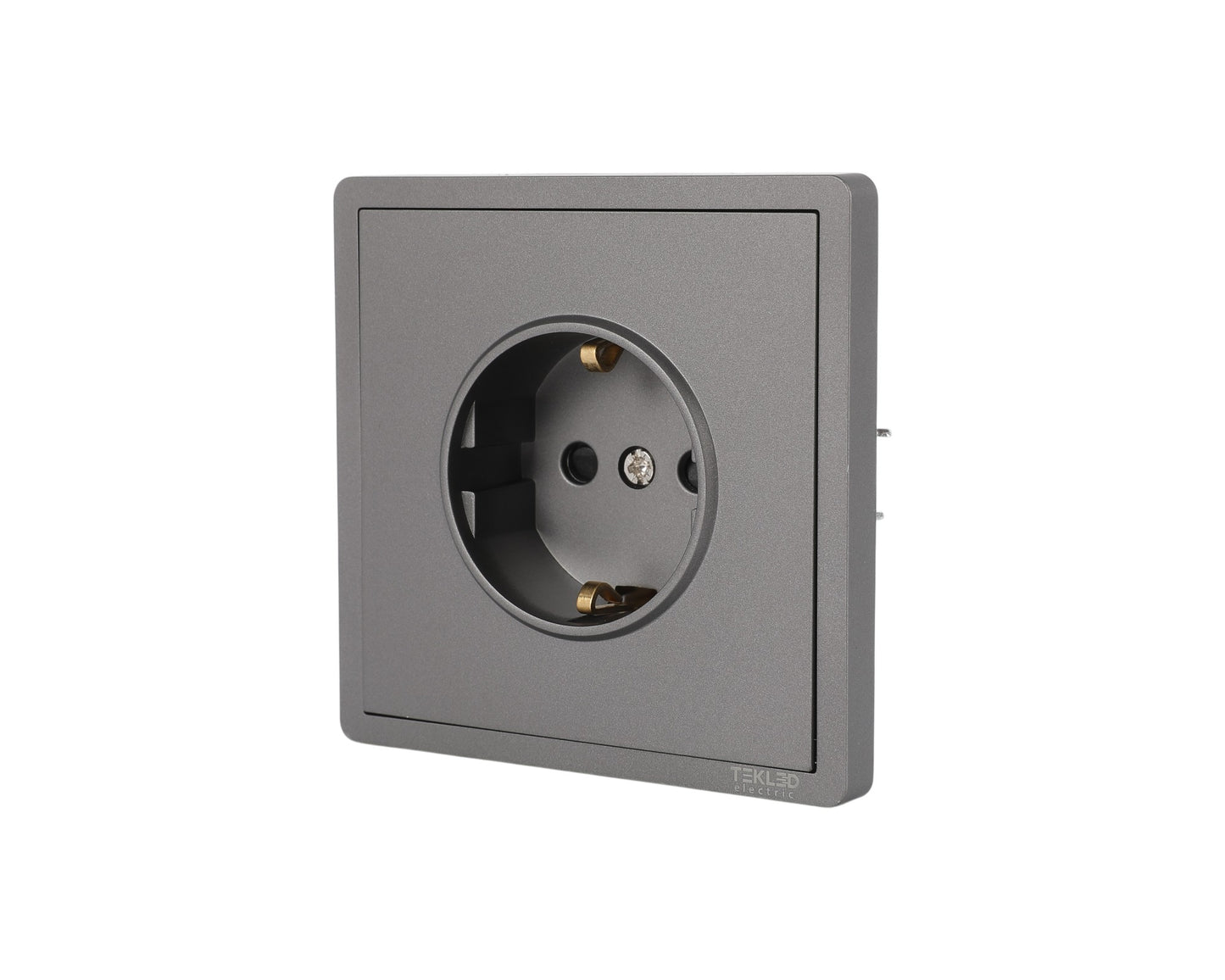 Розетка с зазем (Schuko), серия LERAMI (TEKLED ELECTRIC)