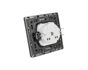 Розетка без зазем (2-pin), серия LERAMI (TEKLED ELECTRIC)