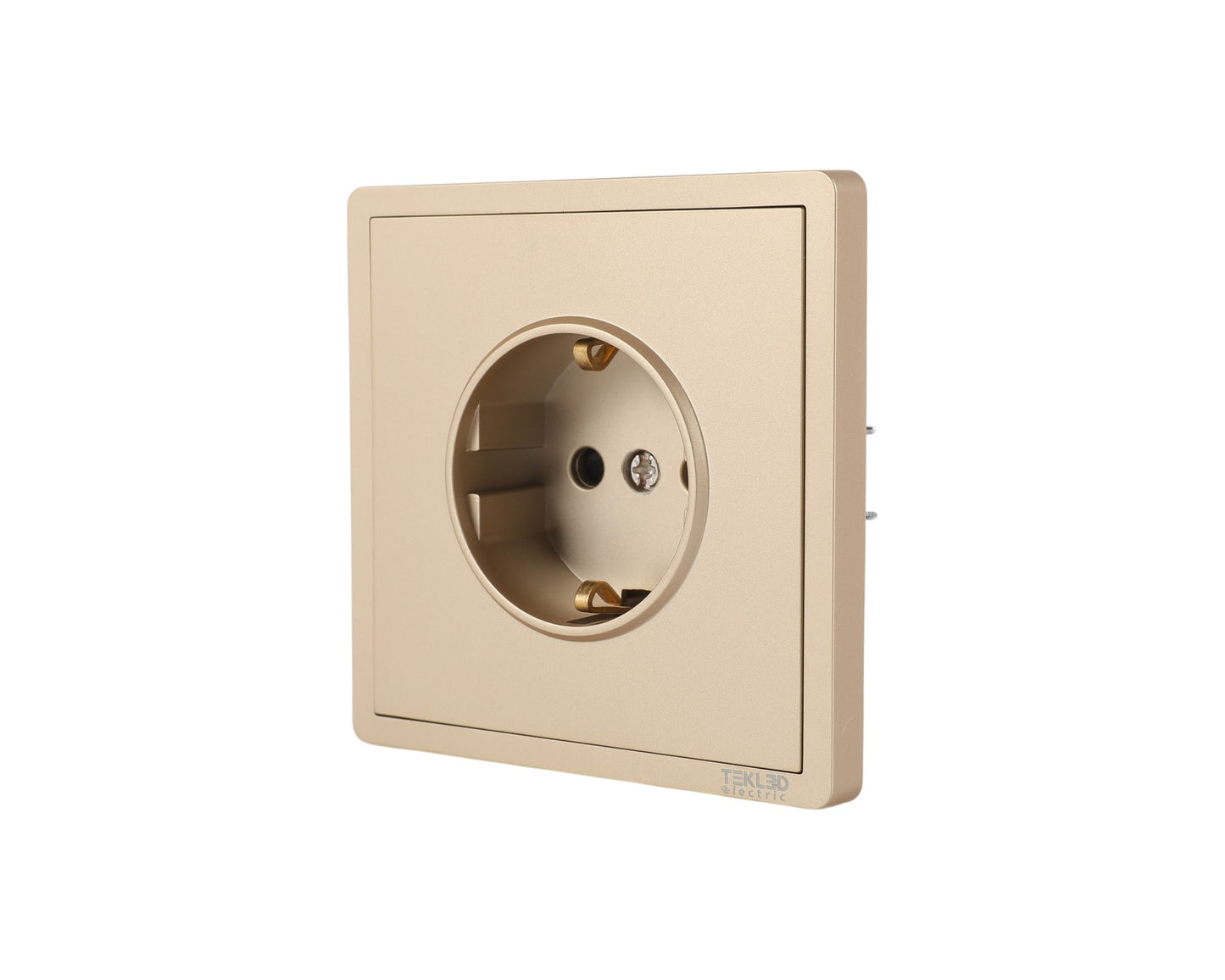 Розетка с зазем (Schuko), серия LERAMI (TEKLED ELECTRIC)
