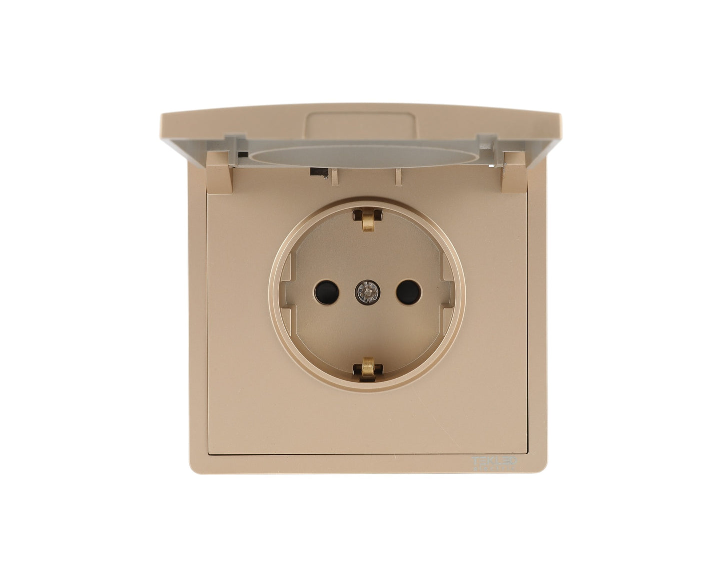 Розетка с крышкой (Schuko), серия LERAMI (TEKLED ELECTRIC)