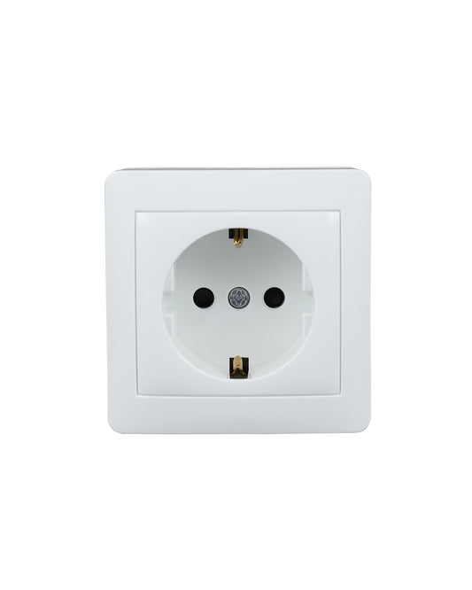 Розетка с заземлением — серия KANSO