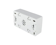 Выкл + розетка с заземл наруж  белый KANSO (TEKLED Electric)72/6