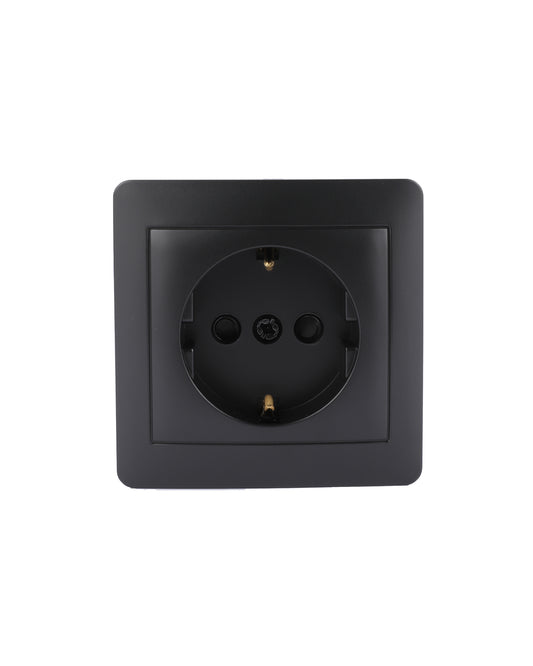 Розетка с заземлением — серия KANSO