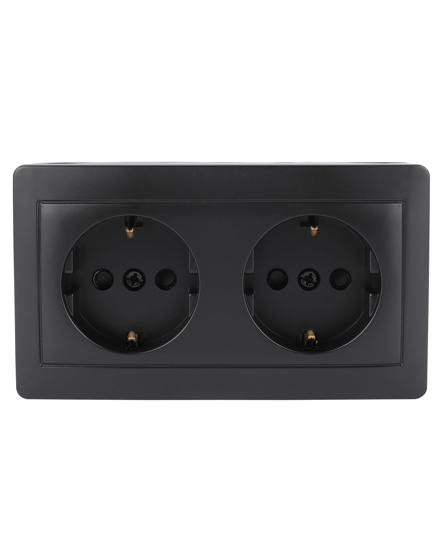 Двойная розетка с заземлением — серия KANSO