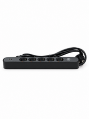 Удлинитель на 5 гнезд 3 м с выключателем, USB и Type-C, 3х1,5 мм², BV-0503-A/C, серия PROLINE-ULTRA