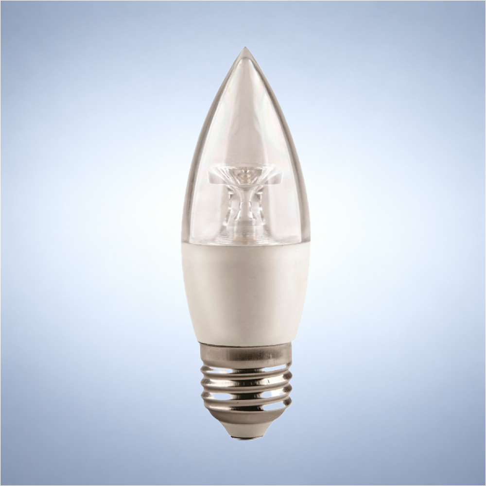 Лампа LED CRYSTAL C35 (хрустальная свеча), 5Вт, 450Лм, E27