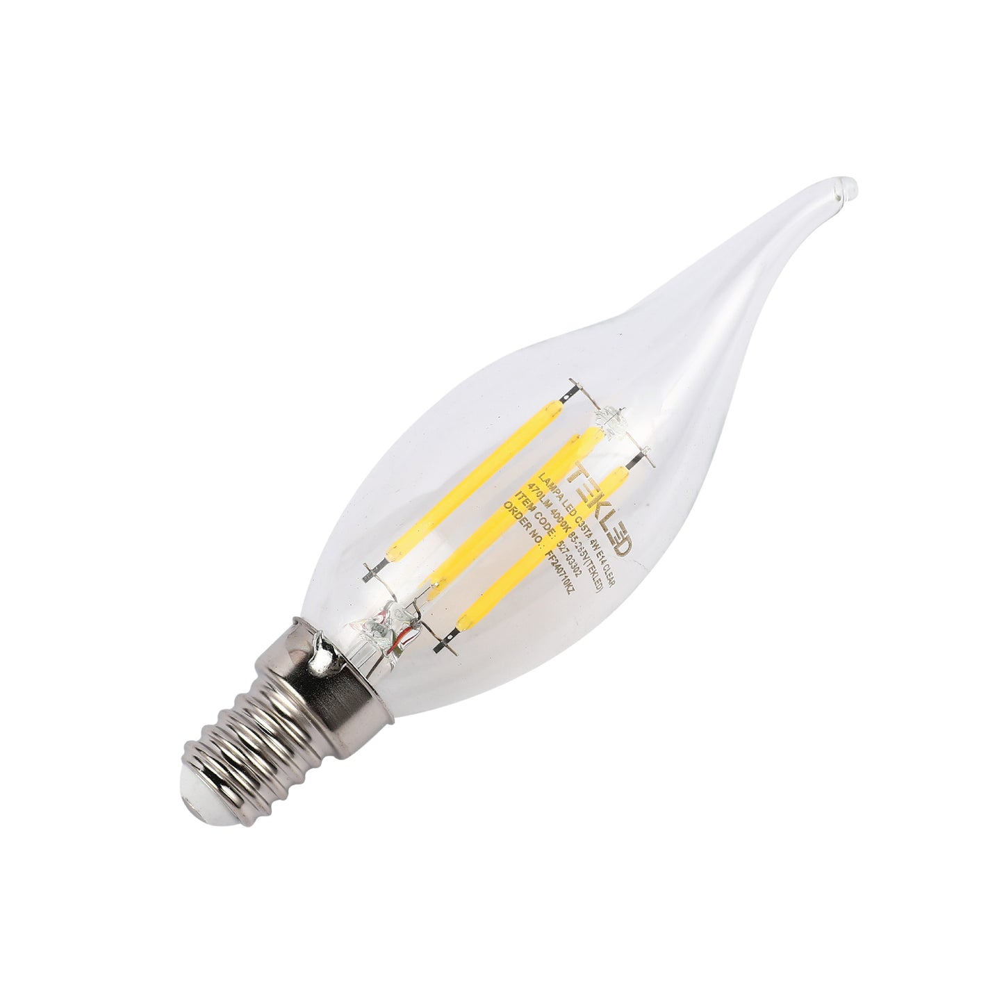LED-Лампа C35TA "Свеча на ветру" (4W, E14)