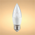 Лампа LED CRYSTAL C37 (хрустальная свеча), 6Вт, E27 (ECOLITE)
