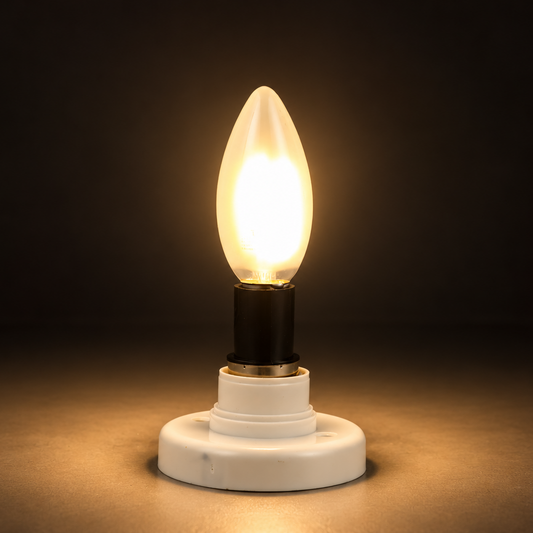Лампа LED Filament свеча, 4Вт, E14, Матовая