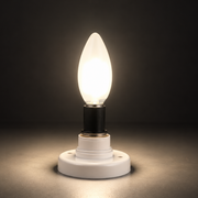 Лампа LED Filament свеча, 4Вт, E14, Матовая