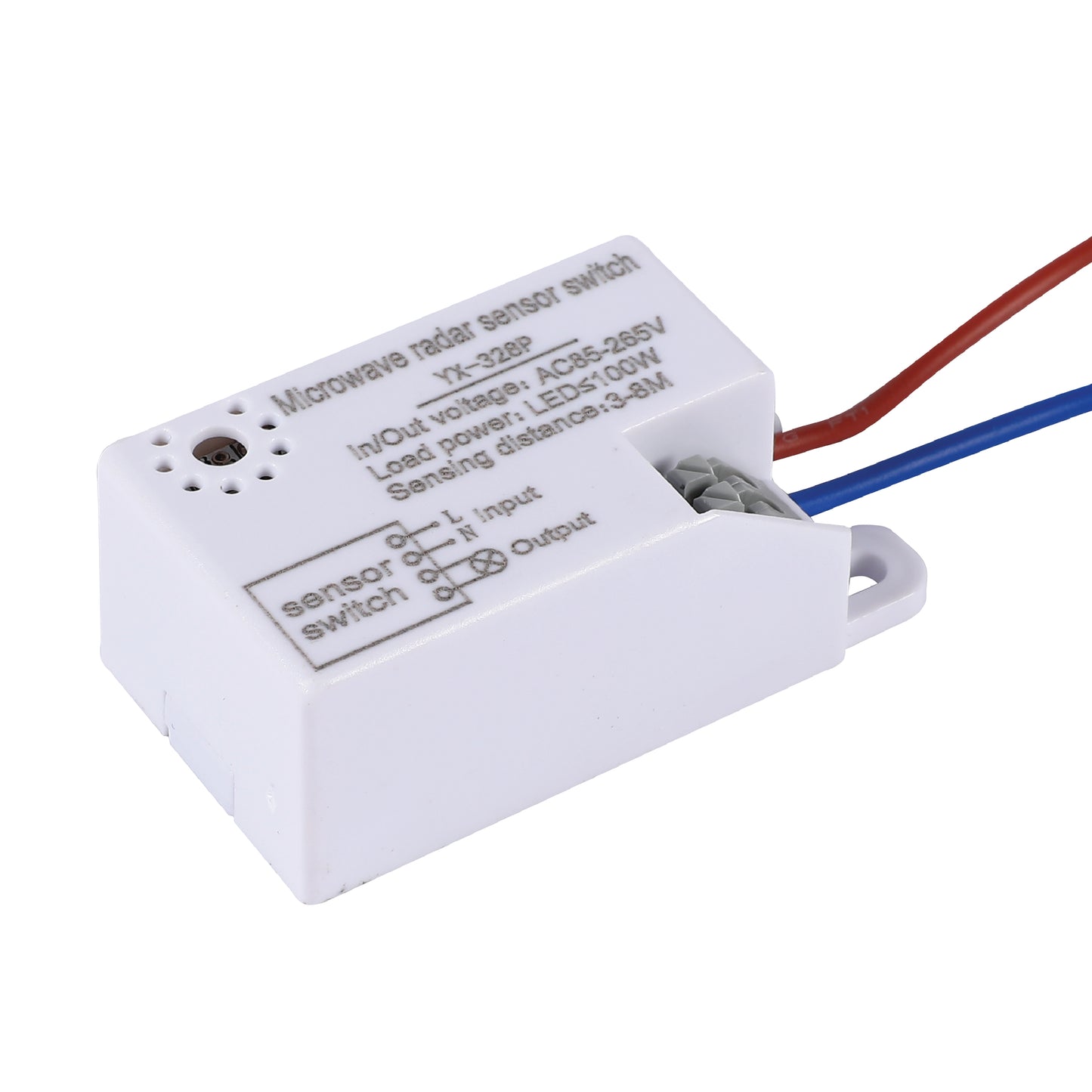 HJ01 - екпін жолағы және GU5.3 негізі бар заманауи трек шамы.