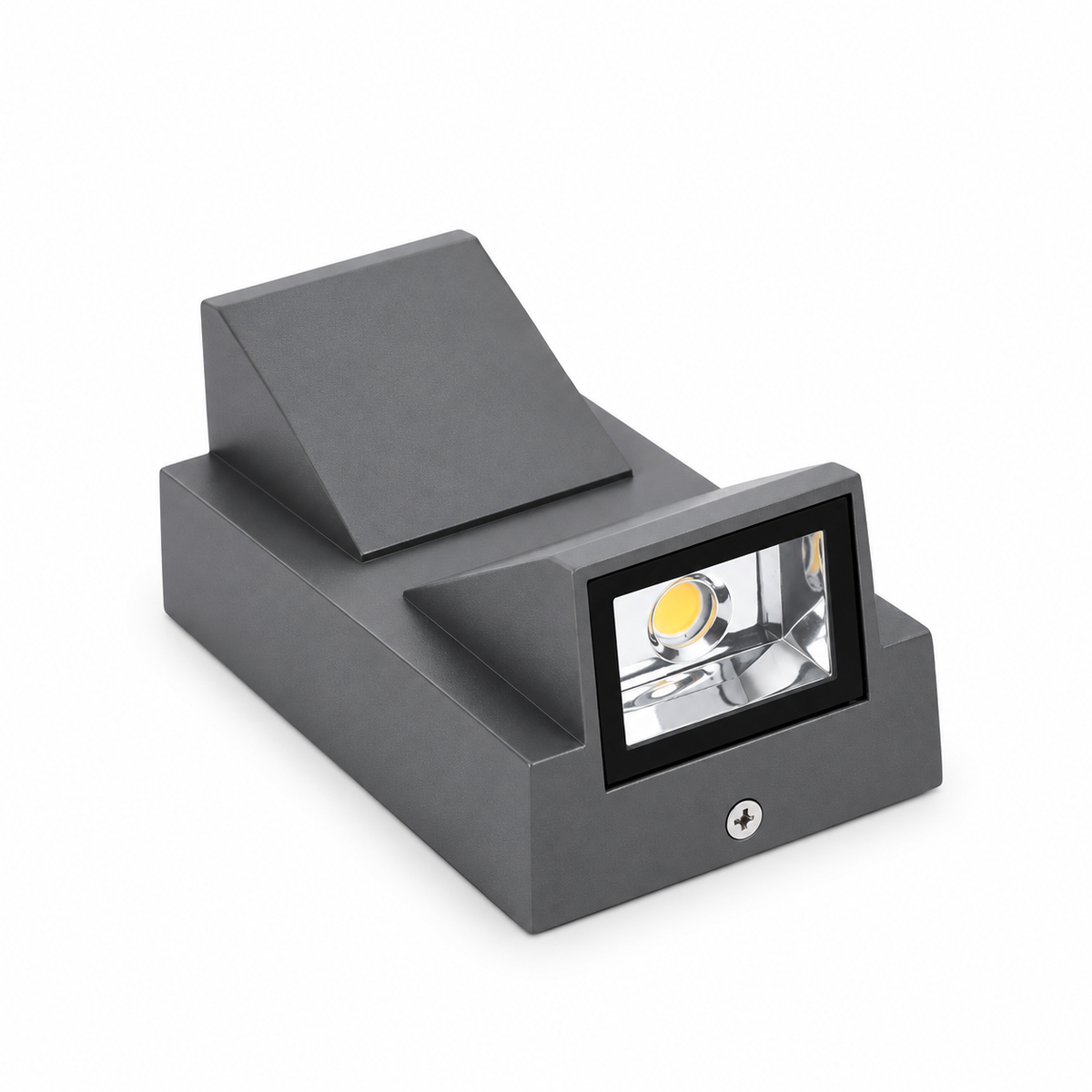 Свет-к LED 689/2 2x3W DARK GREY 4000K IP65(TEKLED)30шт