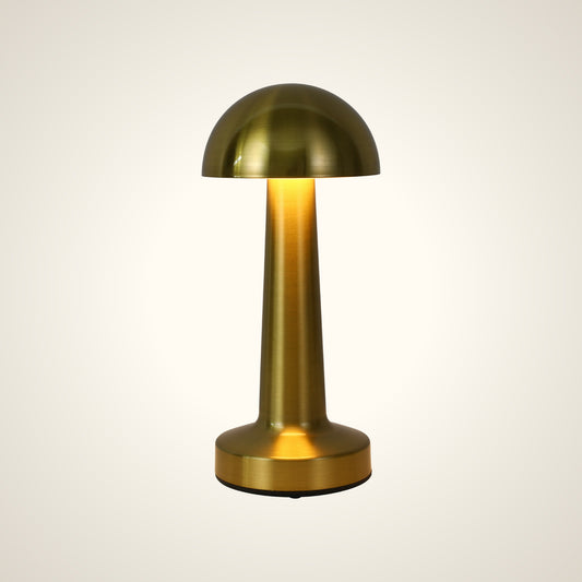 Қайта зарядталатын болат саңырауқұлақ үстел шамы