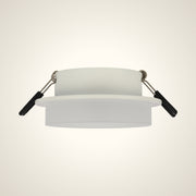 Low-Glare GU10 Fixed Downlight - Opal Acrylic & Die-Cast Aluminium
