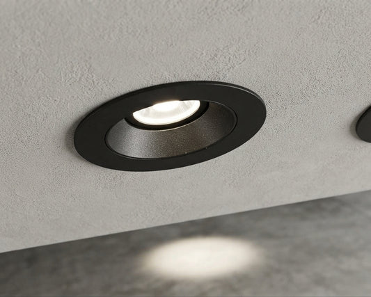 Спот MR-1100 Круглый Черный D64xH17 (TEKLED)