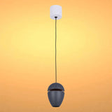 Pendant Downlight TEKLED Acorn LED Pendant Downlight with Cove Lighting Effect 10W Warm White-Dark Grey-150-19076